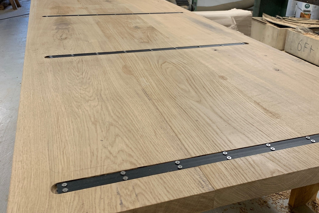 Solid Oak Table Top - Custom Made Tables 
