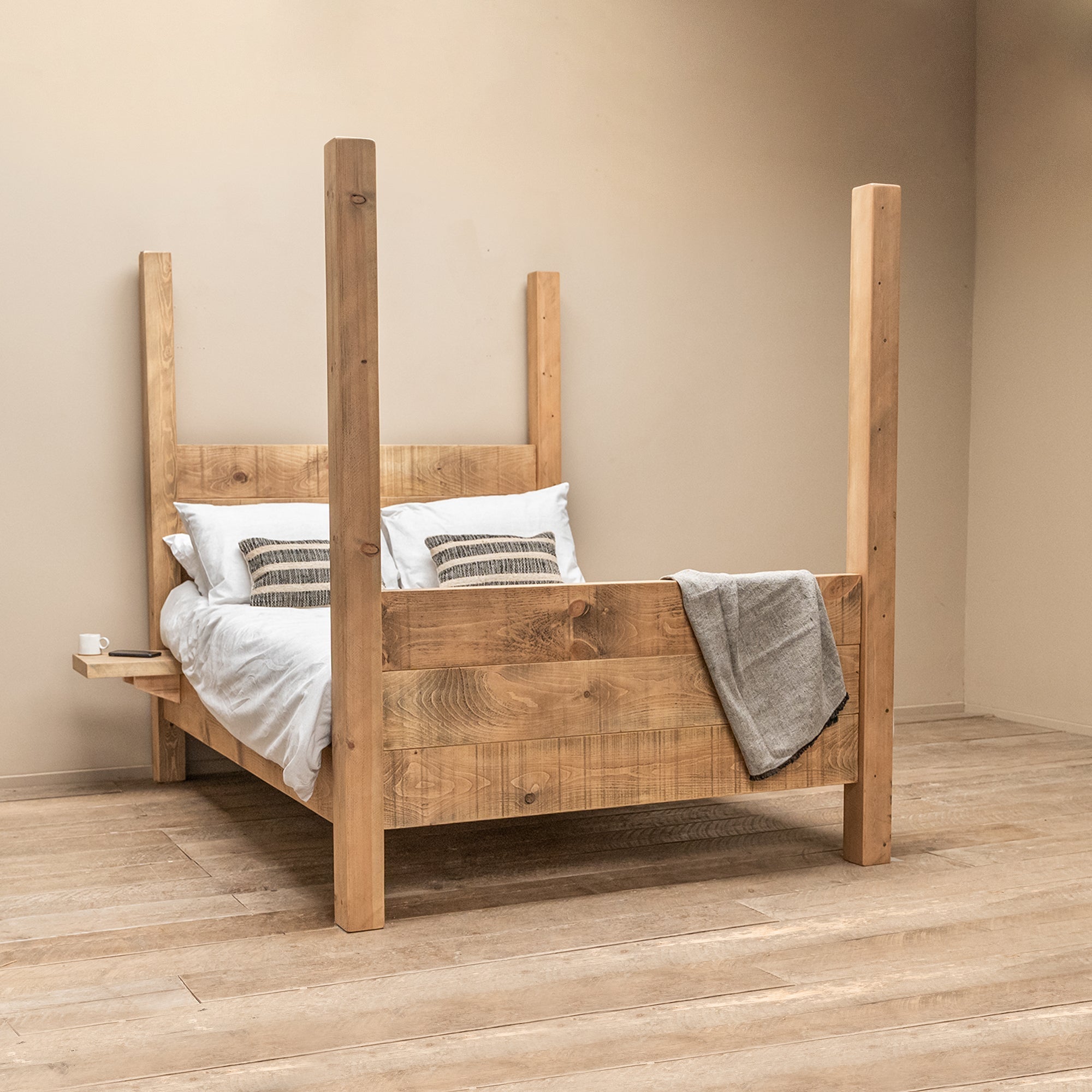 High post deals bed frame