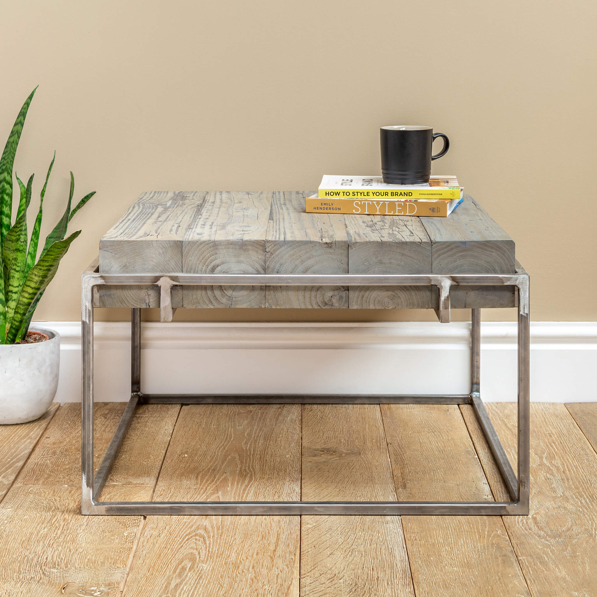 Reclaimed side deals table